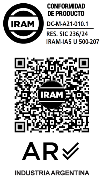 QR de licencia IRAM-IAS U 500-207