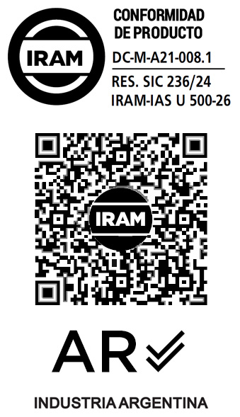 QR de licencia IRAM-IAS U 500-26