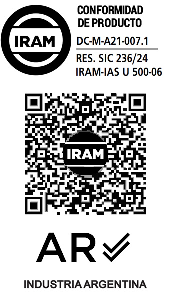 QR de licencia IRAM-IAS U 500-06